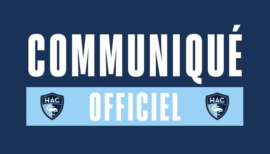 Communiqué officiel