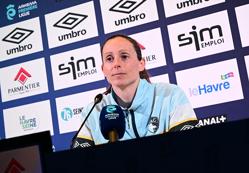 Avant MHSC Féminines - HAC : interviews de Maxime Di Liberto et de Laëtitia Philippe