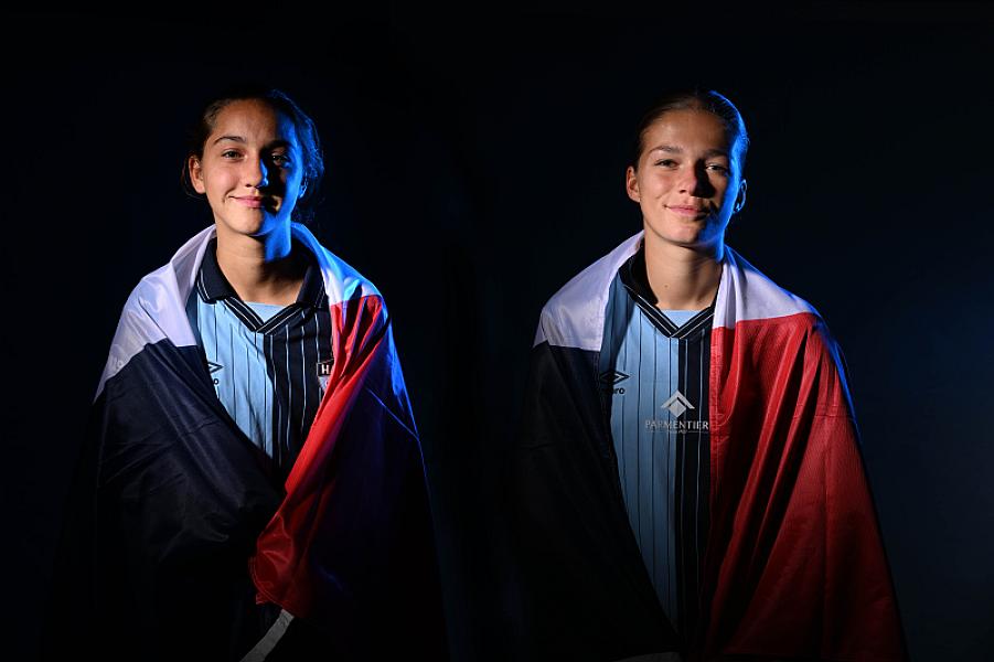 Trois jeunes Hacwomen en sélections