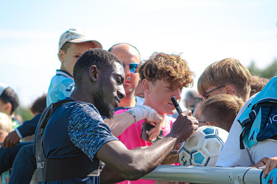 L'entraînement de ce mercredi 18 février ouvert au public