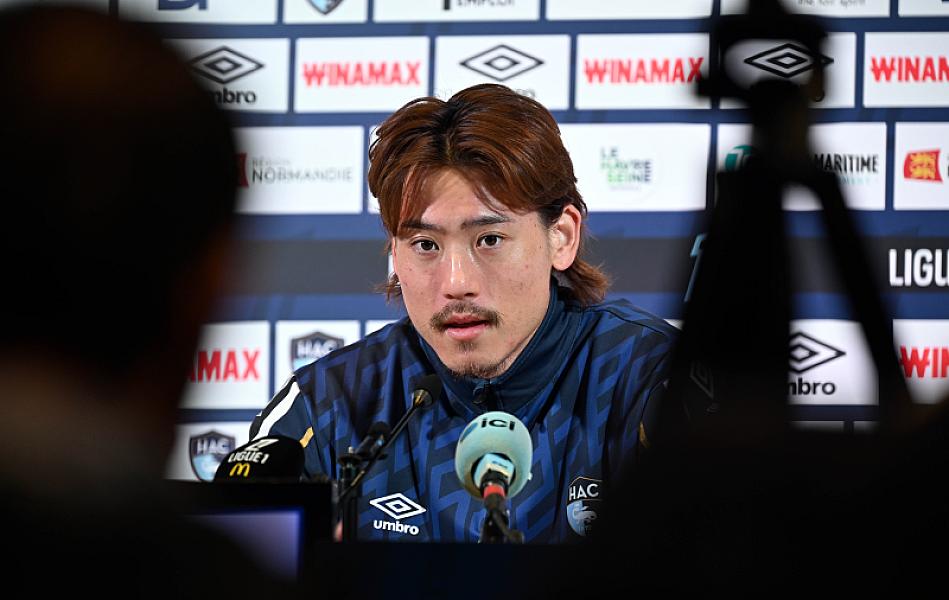 Avant HAC - Olympique Lyonnais : les interviews de Didier Digard et d'Ayumu Seko