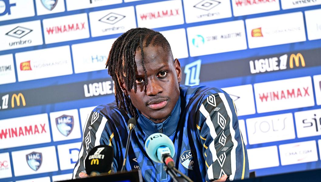 Avant OGC Nice - HAC : interviews de Didier Digard et de Mory Diaw