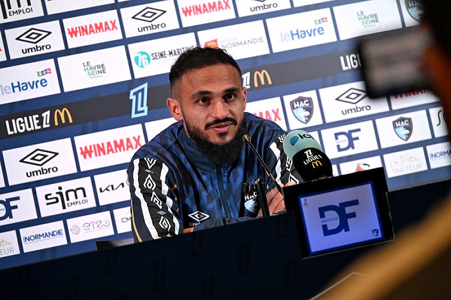 Avant Angers SCO - HAC : interviews de Didier Digard et de Sofiane Boufal