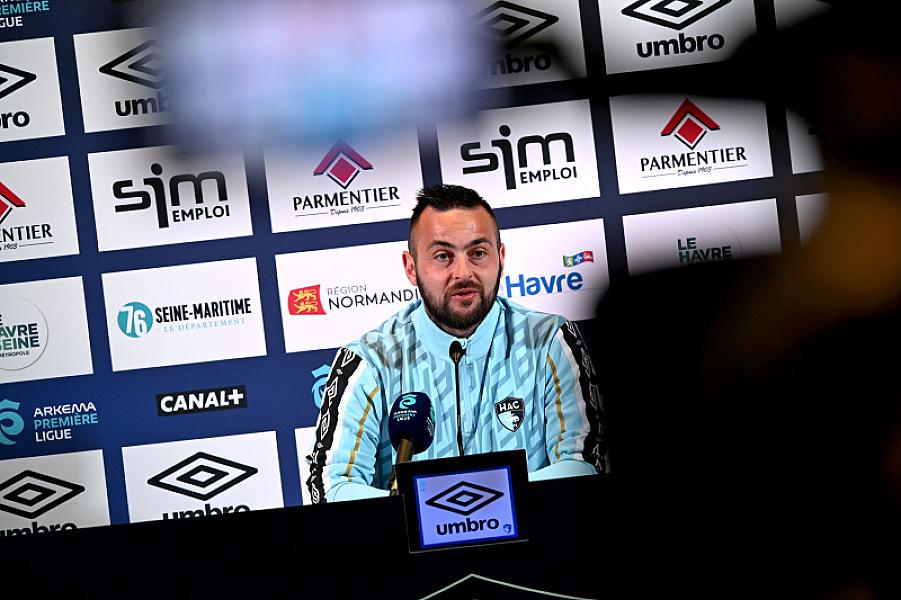 Avant HAC - RC Lens, interview de Maxime Di Liberto