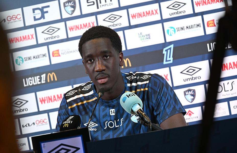 Avant HAC - FC Metz : interviews de Didier Digard et de Rassoul Ndiaye