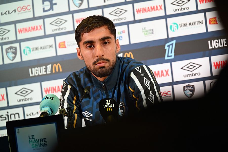 Avant HAC - Paris FC, interviews de Didier Digard et de Yanis Zouaoui