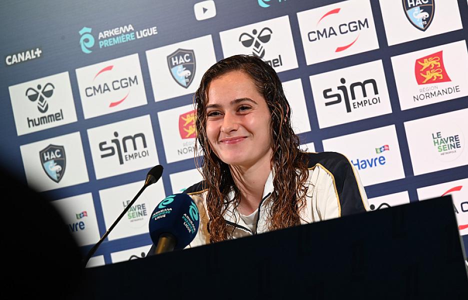 Féminines / Après HAC - US Saint-Malo (2-0), réactions de Maxime Di Liberto et de Thaïs Gallais