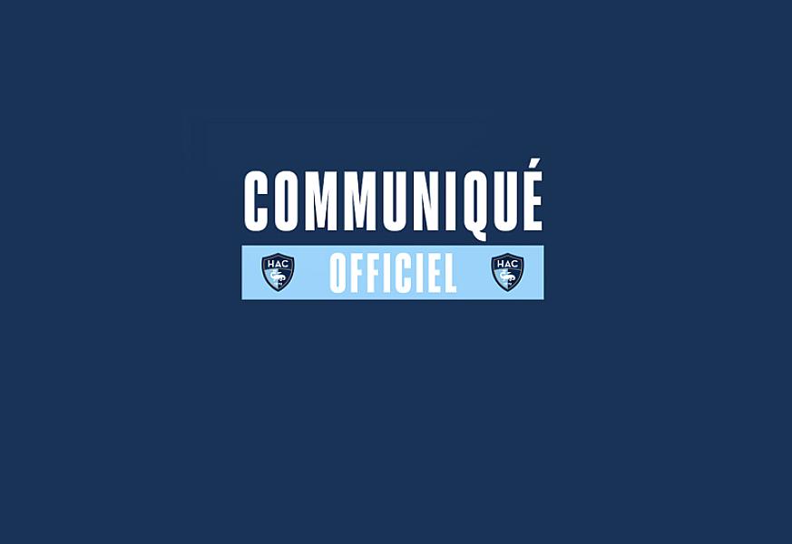 LOSC-HAC : Communiqué Officiel