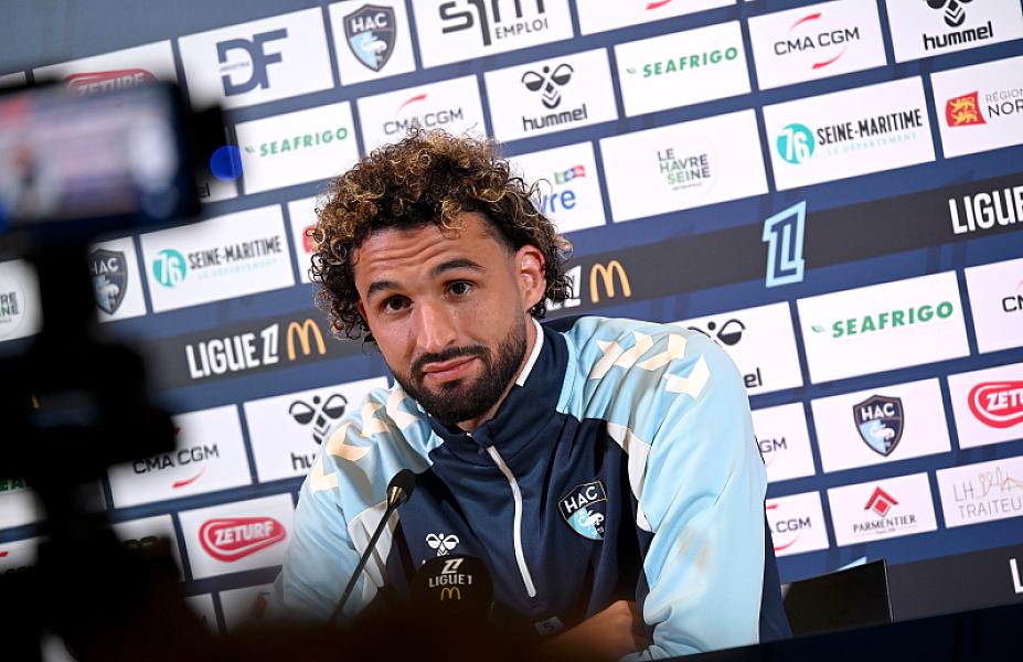 Avant HAC - AJ Auxerre, interviews de Didier Digard et d'Ahmed Touba