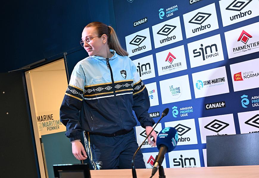 Avant RC Lens - HAC : interviews de Maxime Di Liberto et de Célestine Boisard