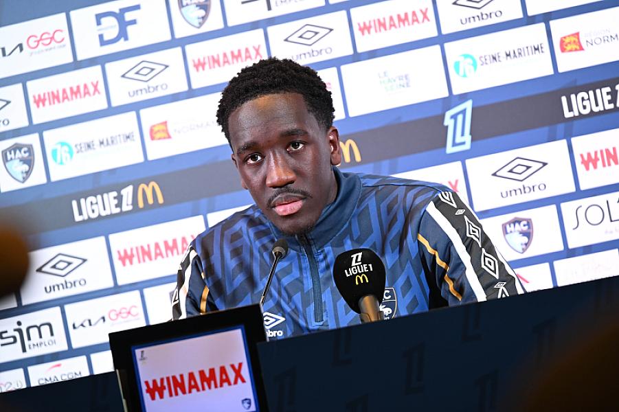 Avant HAC - Angers SCO, interviews de Didier Digard et de Rassoul Ndiaye